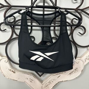 Reebok Black and White Sports Bra